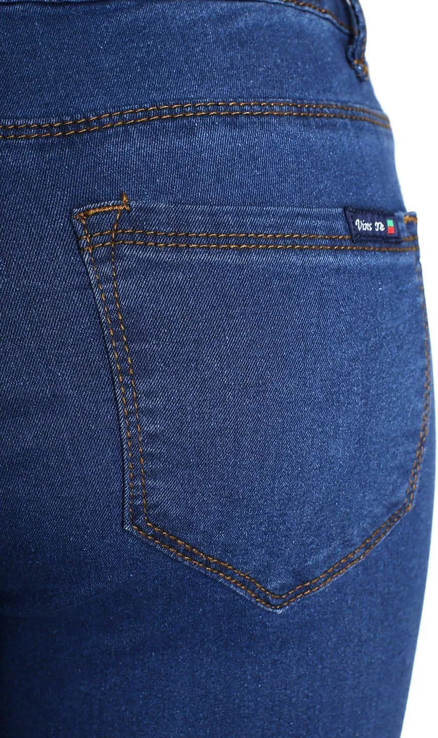 2LUV Women's 5 Pocket Ankle Stretch Skinny Jeans