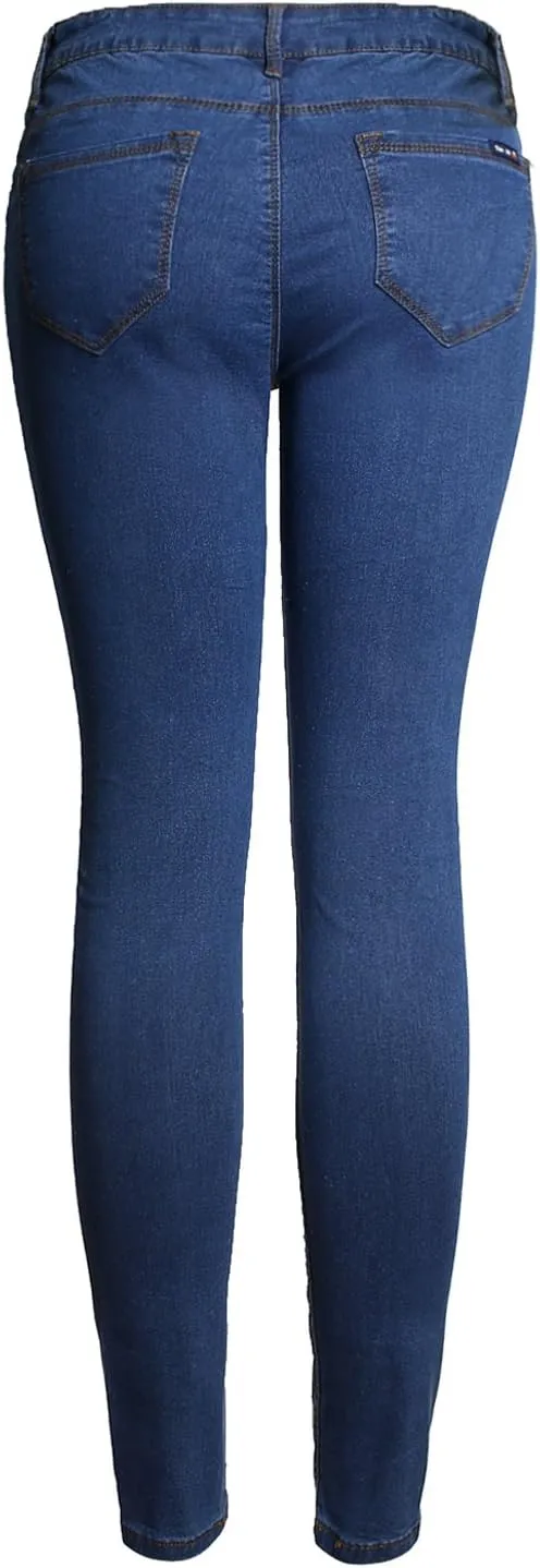 2LUV Women's 5 Pocket Ankle Stretch Skinny Jeans