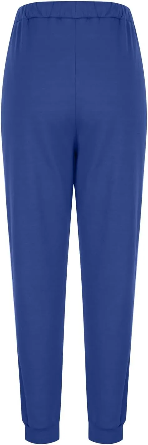 3 Pack Sherpa Lined Jogger Pants Women Winter Warm Drawstring Elastic Waist Sweatpants Plus Size Loungewear Bottoms