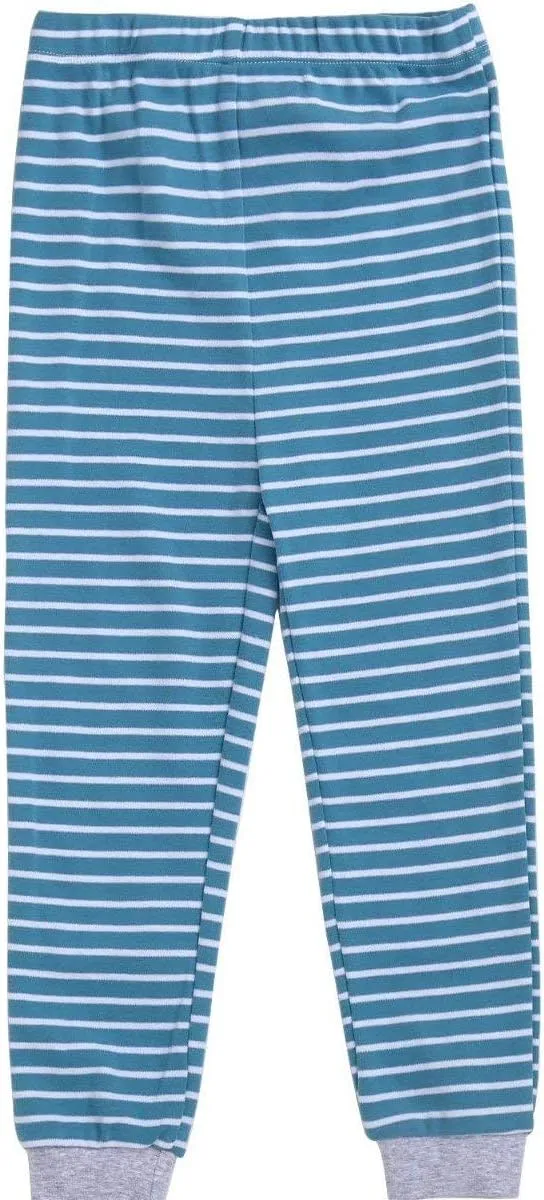 Asher and Olivia Boys Pajamas Toddler Pjs Set Pants Sleepers for Kids Sleepwear Organic Cotton…