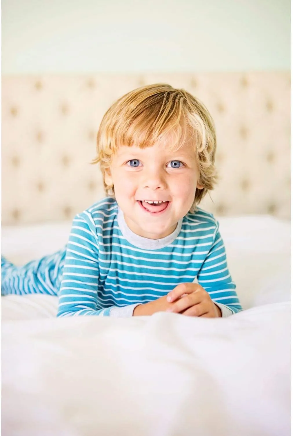 Asher and Olivia Boys Pajamas Toddler Pjs Set Pants Sleepers for Kids Sleepwear Organic Cotton…