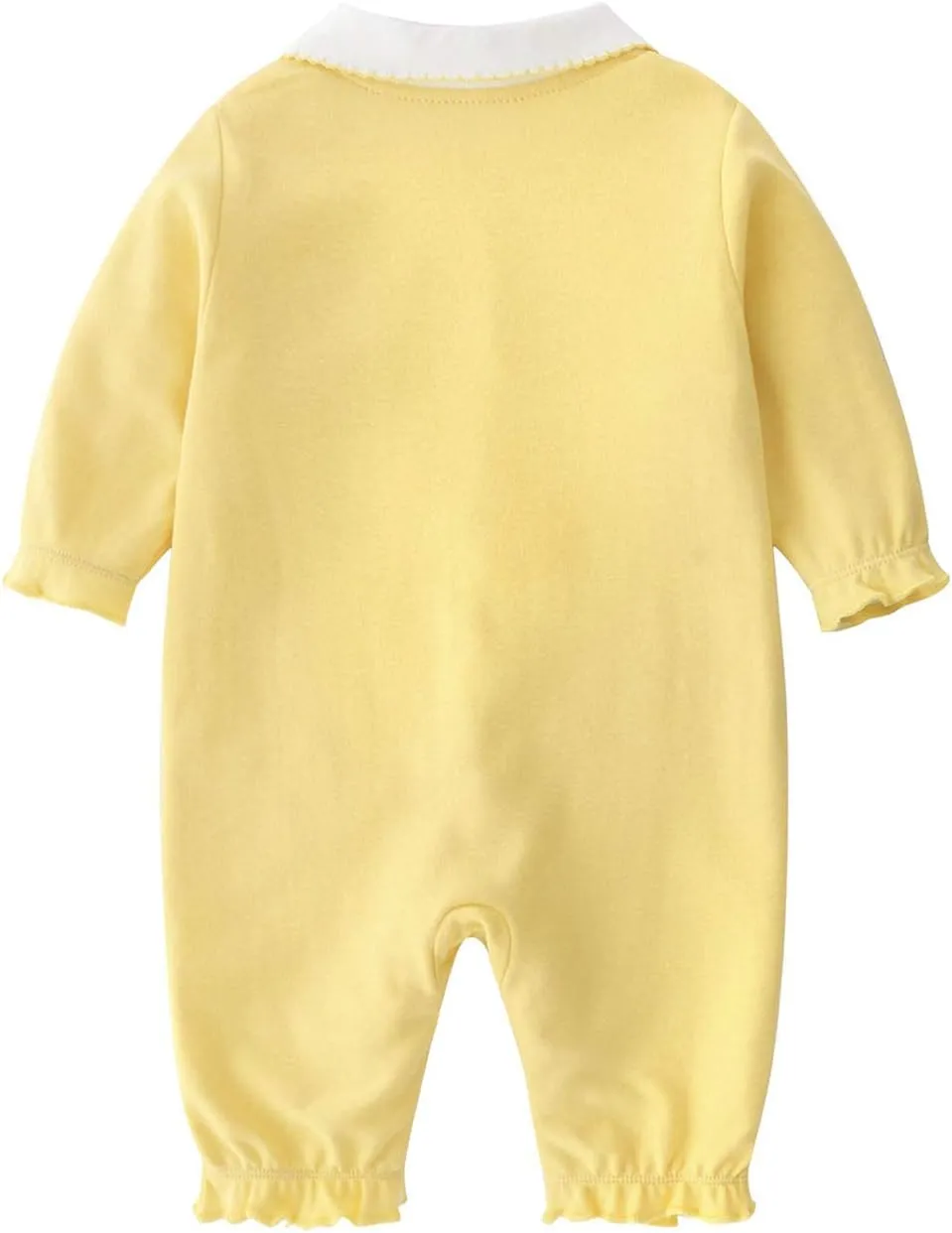 Baby One Piece Romper Soft Cotton Sleepwear Footed Jumpsuit for 0-12 Month Infant