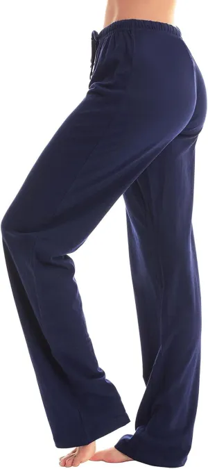 Buffalo Plaid Pajama Pants Women Soft Drawstring Comfy Wide Leg Lounge Pants Elastic Waist Loose Casual Loungewear