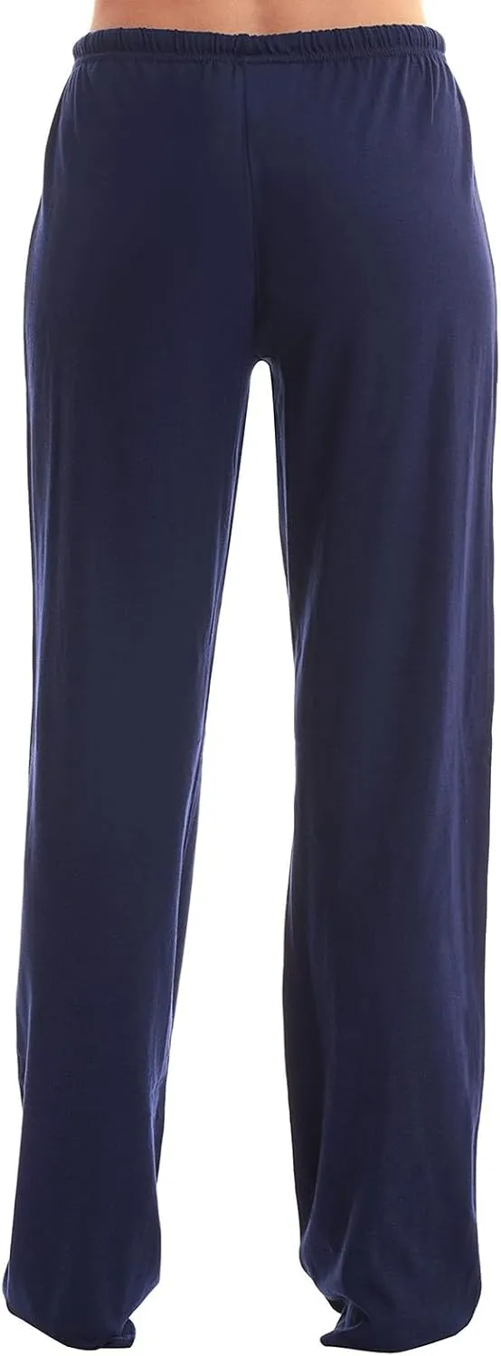 Buffalo Plaid Pajama Pants Women Soft Drawstring Comfy Wide Leg Lounge Pants Elastic Waist Loose Casual Loungewear
