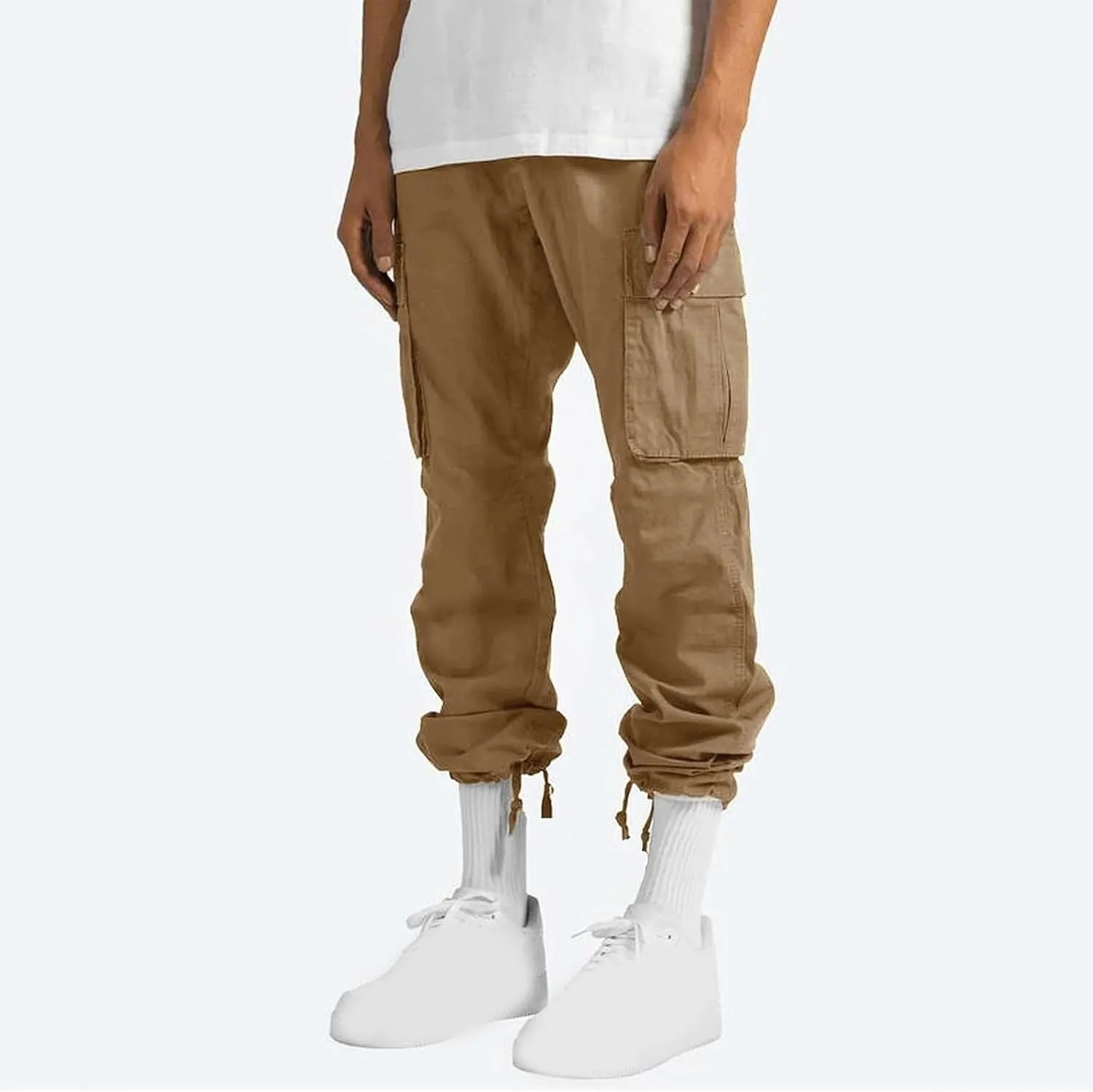 Cargo Pants for Men Relaxed Fit Casual Joggers Comfy Lightweight Athletic Sweatpants Baggy Outdoor Work Hiking Pants