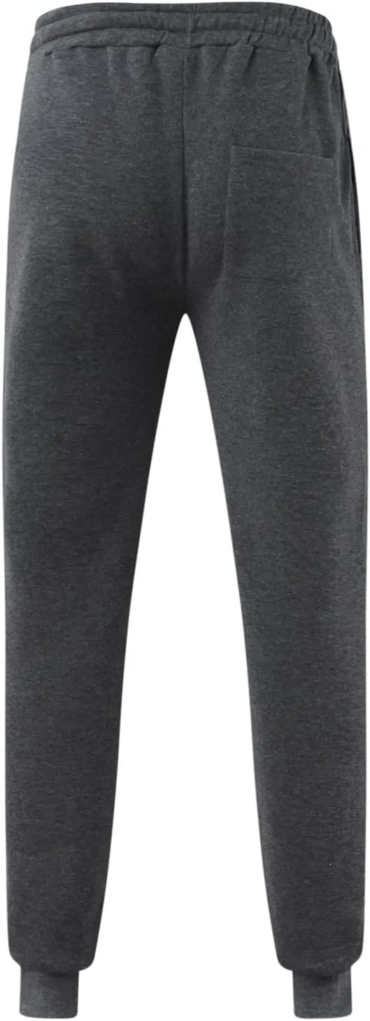 Cargo Pants for Men Relaxed Fit Golf Sweatpants Pant with Zipper Pockets Tapered Athletic Joggers Track Workout Pants