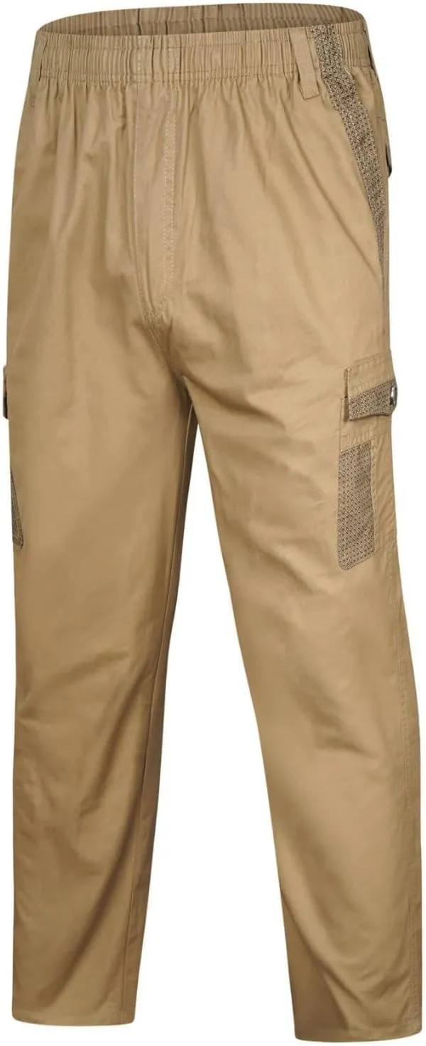 Cargo Pants for Men Relaxed Fit Pants Slim Fit Active Drawstring Bottom Sports Outdoor Recreation Athletic Sweatpants