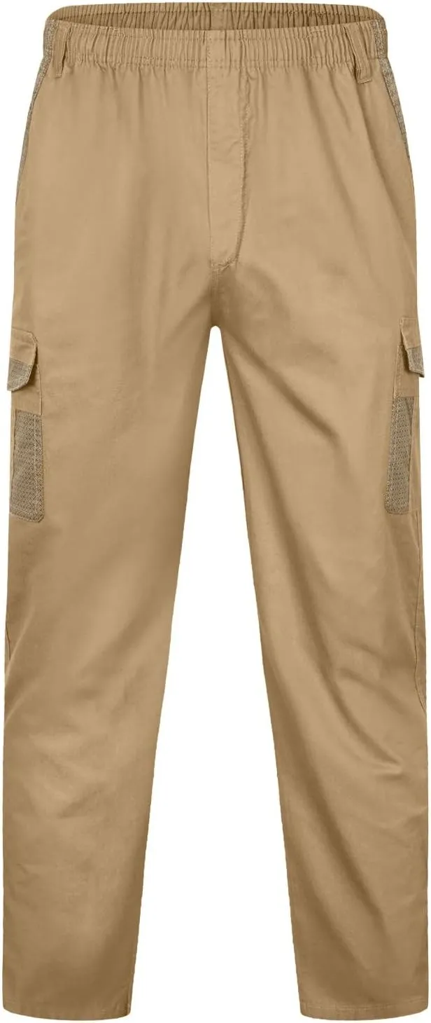Cargo Pants for Men Relaxed Fit Pants Slim Fit Active Drawstring Bottom Sports Outdoor Recreation Athletic Sweatpants