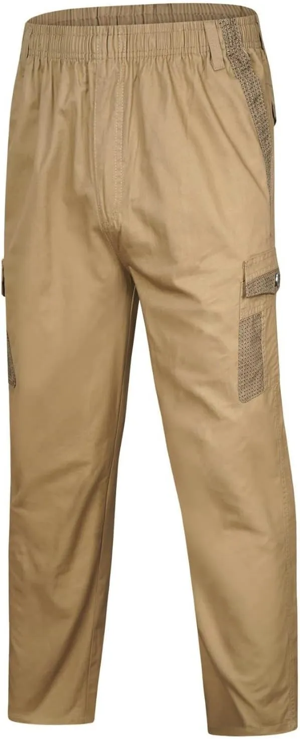 Cargo Pants for Men Relaxed Fit Pants Slim Fit Active Drawstring Bottom Sports Outdoor Recreation Athletic Sweatpants
