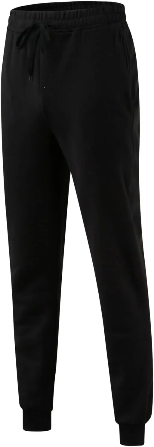 Cargo Pants for Men Relaxed Fit Pants Sweatpants for Men with Pockets Mens Heavyweight Sweatpants Fleece Lined Cargo