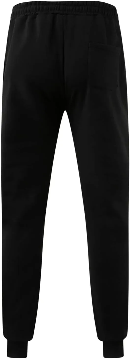 Cargo Pants for Men Relaxed Fit Pants Sweatpants for Men with Pockets Mens Heavyweight Sweatpants Fleece Lined Cargo