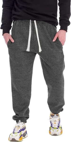 Cargo Pants for Men Relaxed Fit Sports Mens Premium Slim Fleece Pants Zipper Pockets Athletic Jogger Fitness Workout