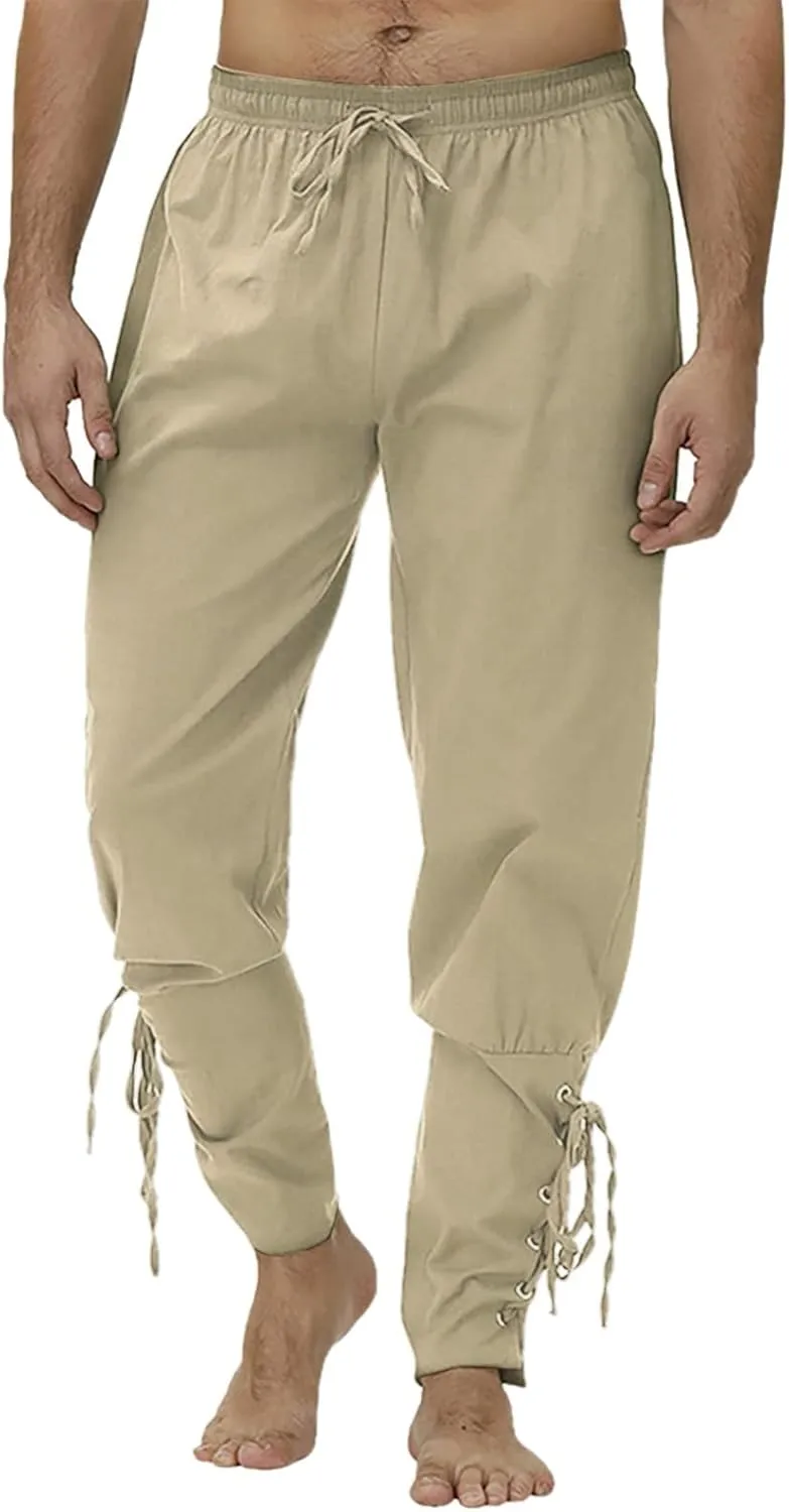 Cargo Sweatpants for Men Tactical Pants Lightweight Relaxed Fit Hiking Work Pants Sports Trousers with Pockets Mens