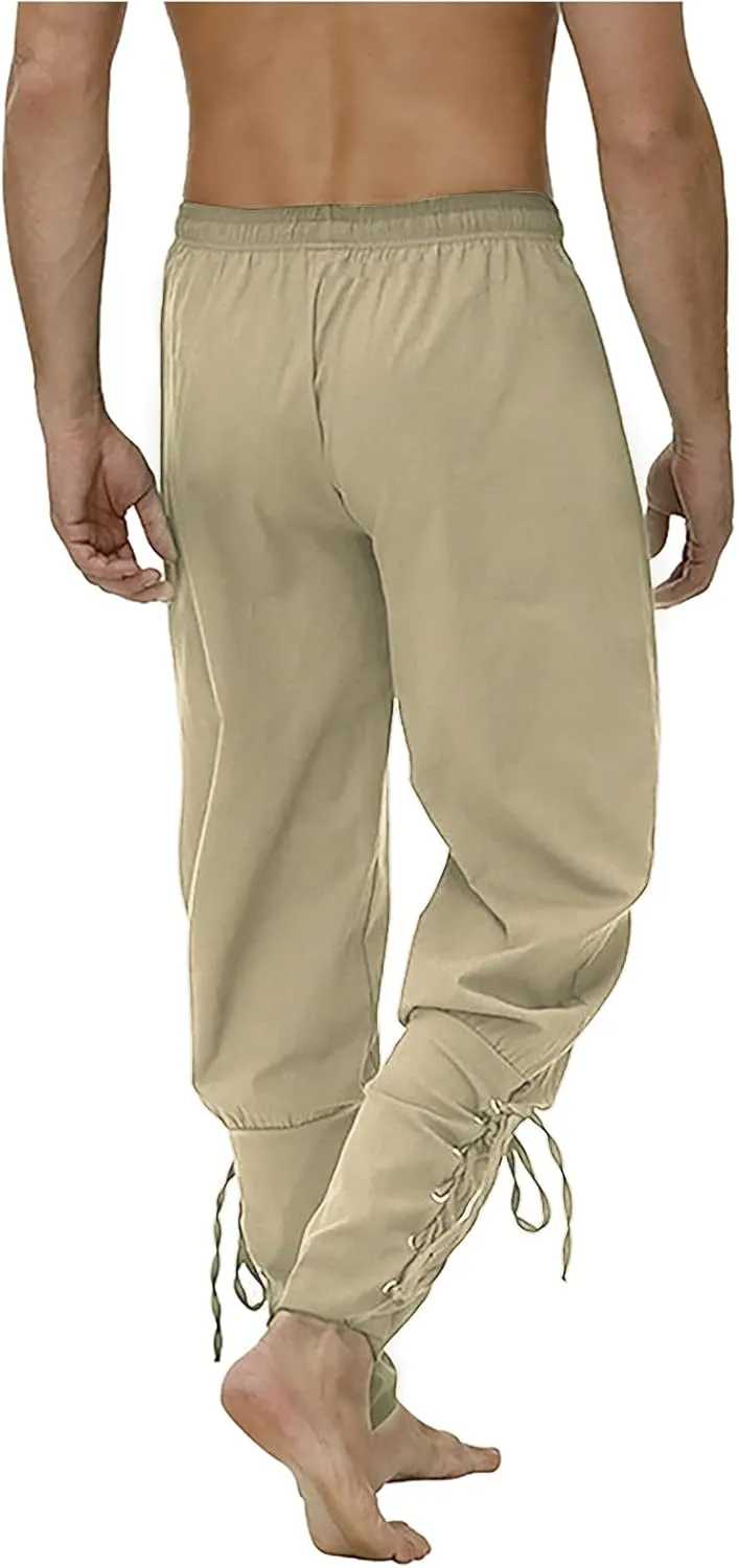 Cargo Sweatpants for Men Tactical Pants Lightweight Relaxed Fit Hiking Work Pants Sports Trousers with Pockets Mens