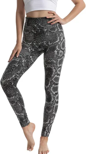 Casual Leggings for Women High Waist Printed Tummy Control Butt Lifting Pants Fitness Causal Funny Compression Patterned