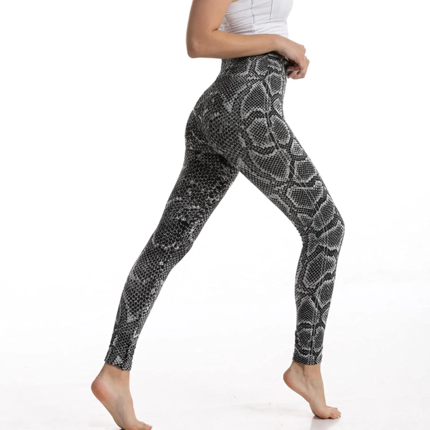 Casual Leggings for Women High Waist Printed Tummy Control Butt Lifting Pants Fitness Causal Funny Compression Patterned