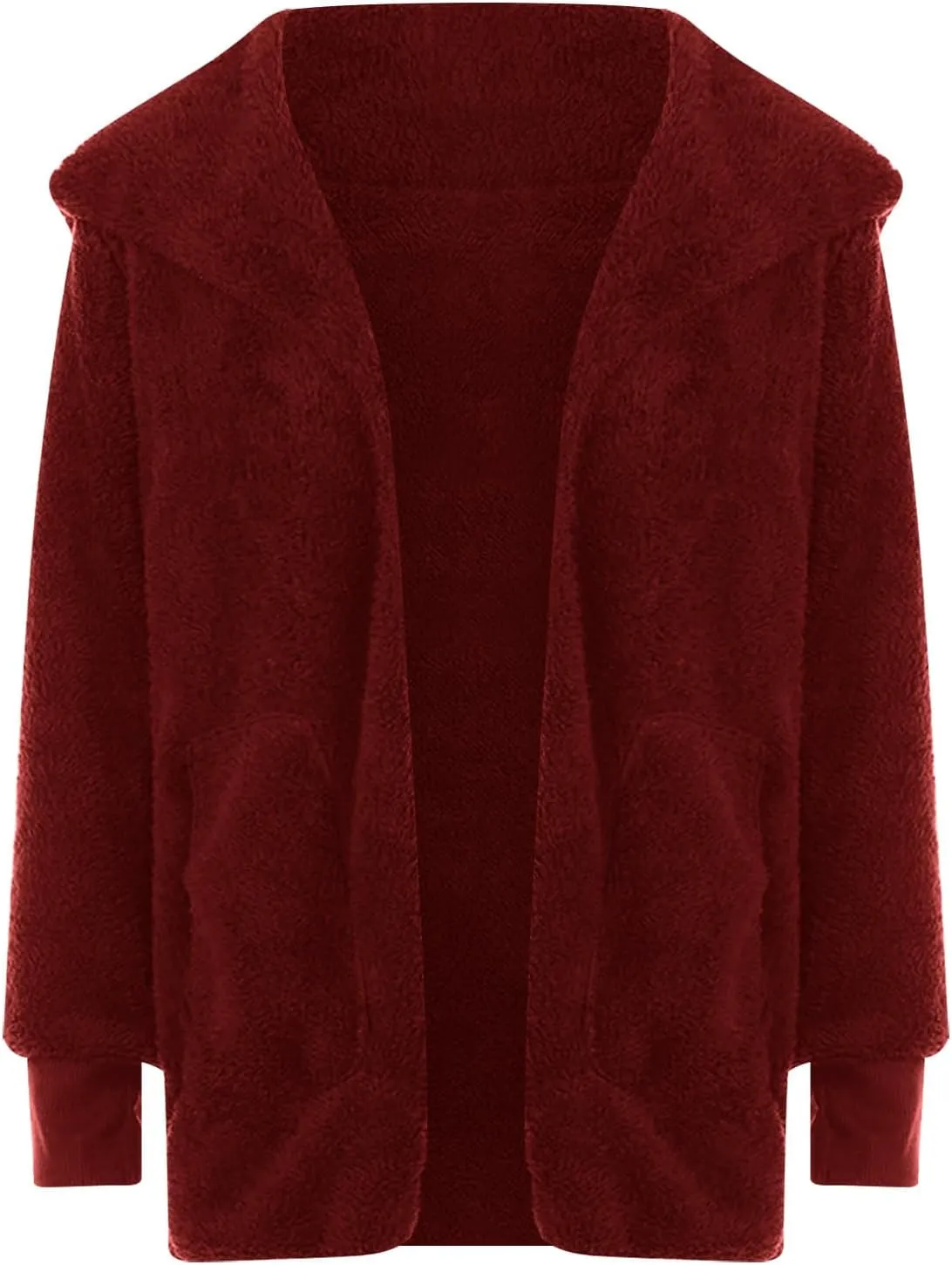 Ceboyel Womens Fleece Winter Coat Sherpa Hooded Jackets Fluffy Hoodie Trendy Warm Loungewear Clothes 2023