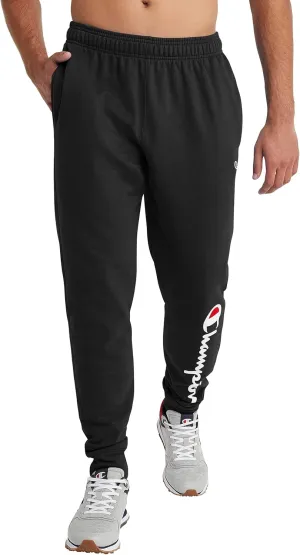 Champion Men's Powerblend, Fleece Jogger Sweatpants (Regular and Big & Tall)