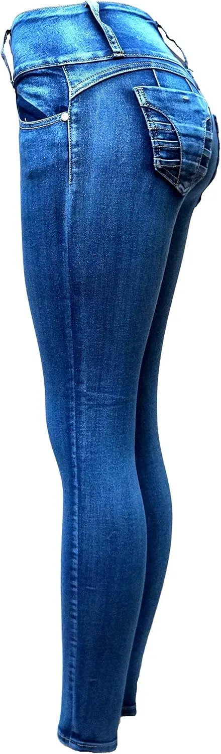 Colombian Jeans Butt Lifting Jeans for Women High Waisted Skinny Levanta Cola Stretch