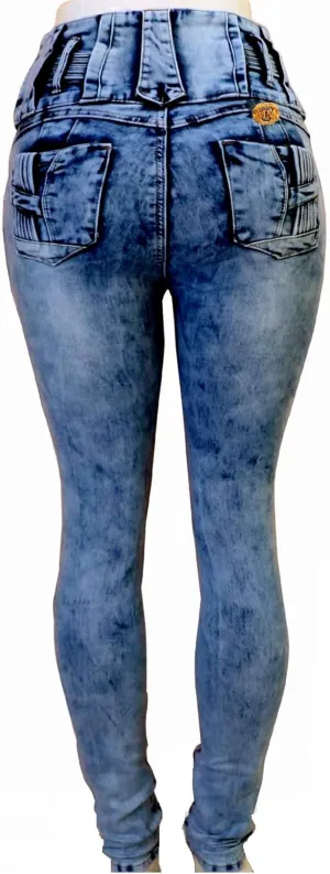Colombian Jeans Butt Lifting Jeans for Women High Waisted Skinny Levanta Cola Stretch