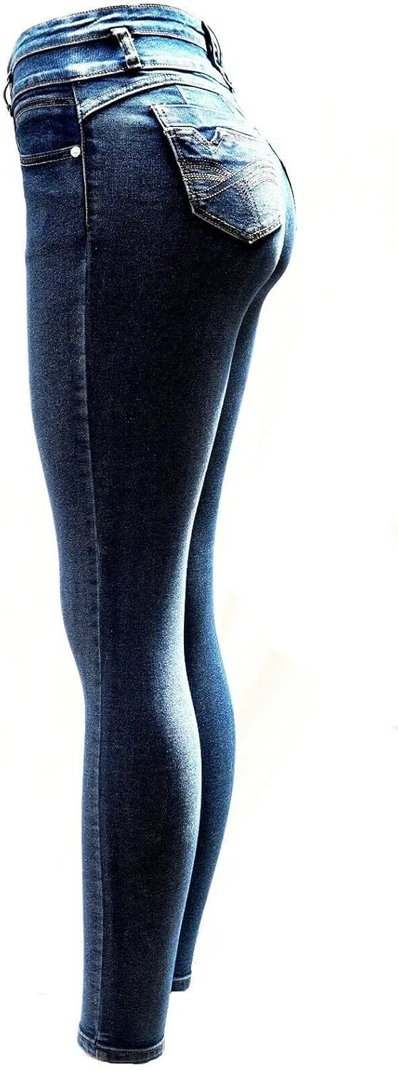 Colombian Jeans Butt Lifting Jeans for Women High Waisted Skinny Levanta Cola Stretch