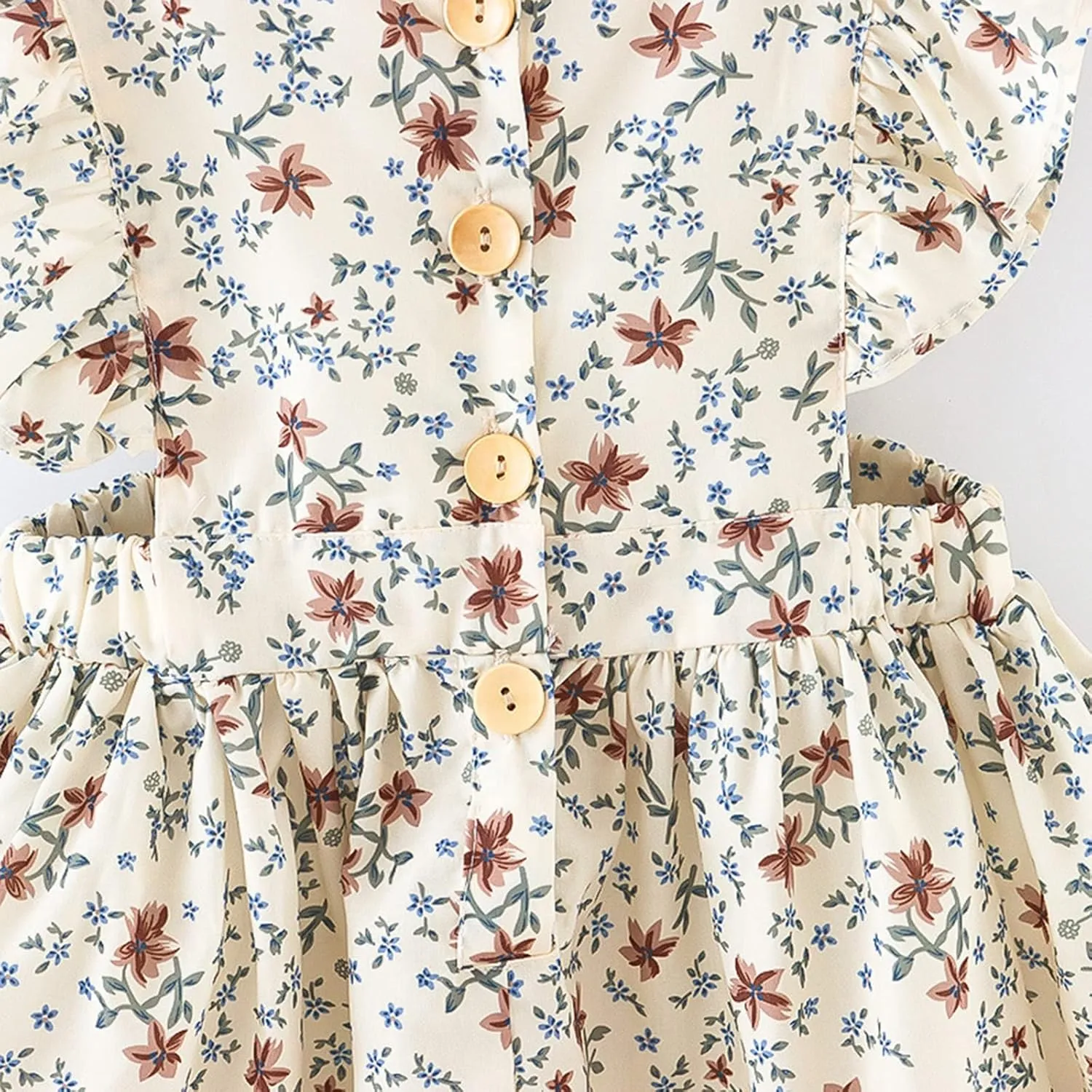Colorful Childhood Baby Girls Dress Toddler Girls Flare Lace Trim Princess Party Dress