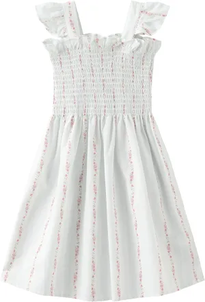 Colorful Childhood Baby Girls Dress Toddler Girls Flare Lace Trim Princess Party Dress