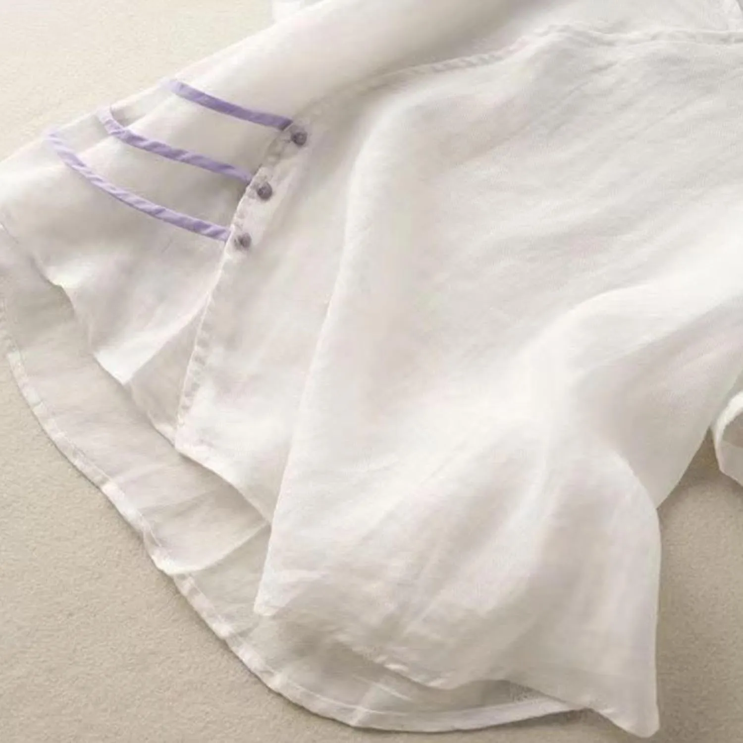 Cotton Linen Tops for Women Half Sleeve Work Blouses Dressy Casual Tunic Shirt Breathable Summer Basic Tees Tunics