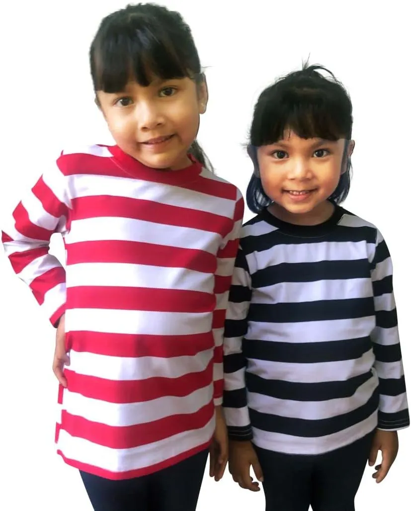 COUVER Infant Toddler Soft Cotton Crew Neck Long Sleeve Tee Shirt
