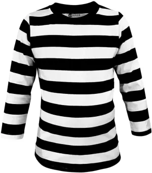 COUVER Infant Toddler Soft Cotton Crew Neck Long Sleeve Tee Shirt