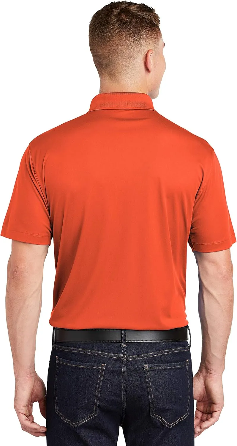 Custom Embroidered Moisture Wicking Performance Polo - Embroidery Collar Polo Shirts