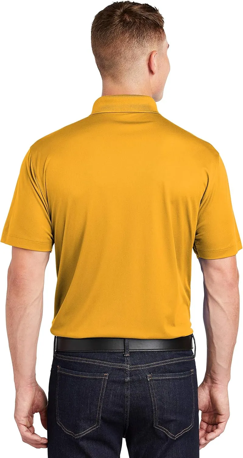 Custom Embroidered Moisture Wicking Performance Polo - Embroidery Collar Polo Shirts