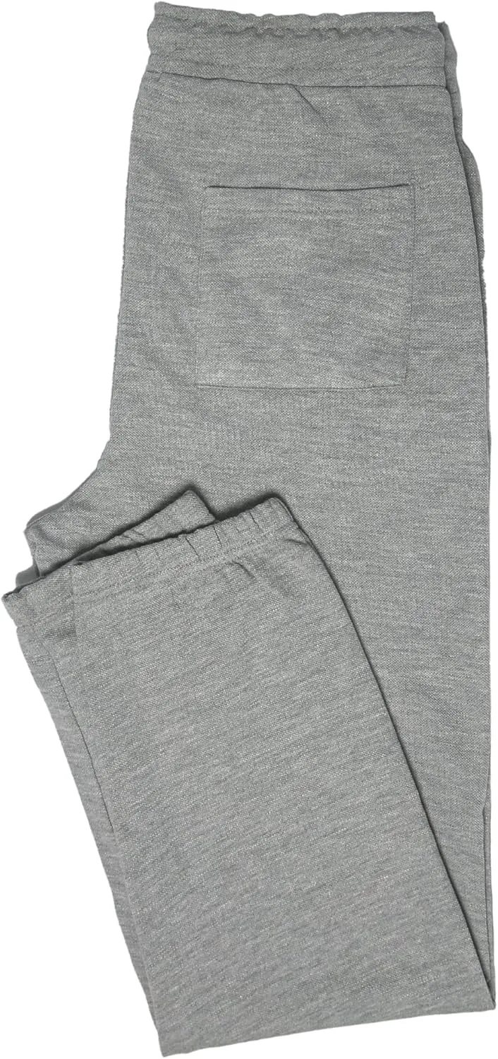 CUZO Men’s Cotton Joggers, Pique Stuff, 60% Cotton & 40% Polyester, Regular Fit Men Trouser, Moisture Wicking, 240 GSM