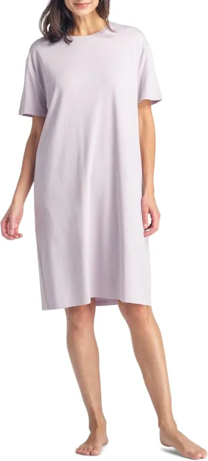 Fishers Finery Women's EcoFabric Crew Neck Sleep Tee; Short Sleeve; Relaxed Fit