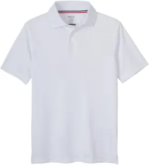 French Toast Boys' Moisture Wicking Performance Sport Polo Short Sleeve Shirt