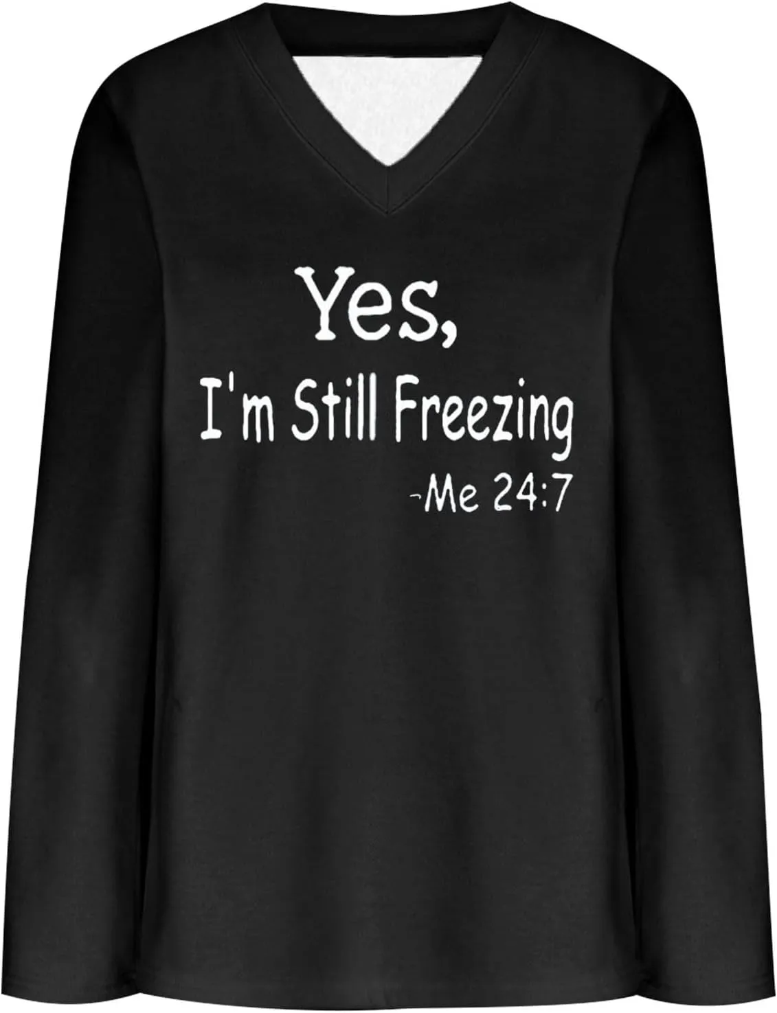 Fuzzy Fleece Lined Sweatshirts for Women 2023 Cozy Winter Pullover Sweater Tops v Neck Plus Size Loose Long Loungewear