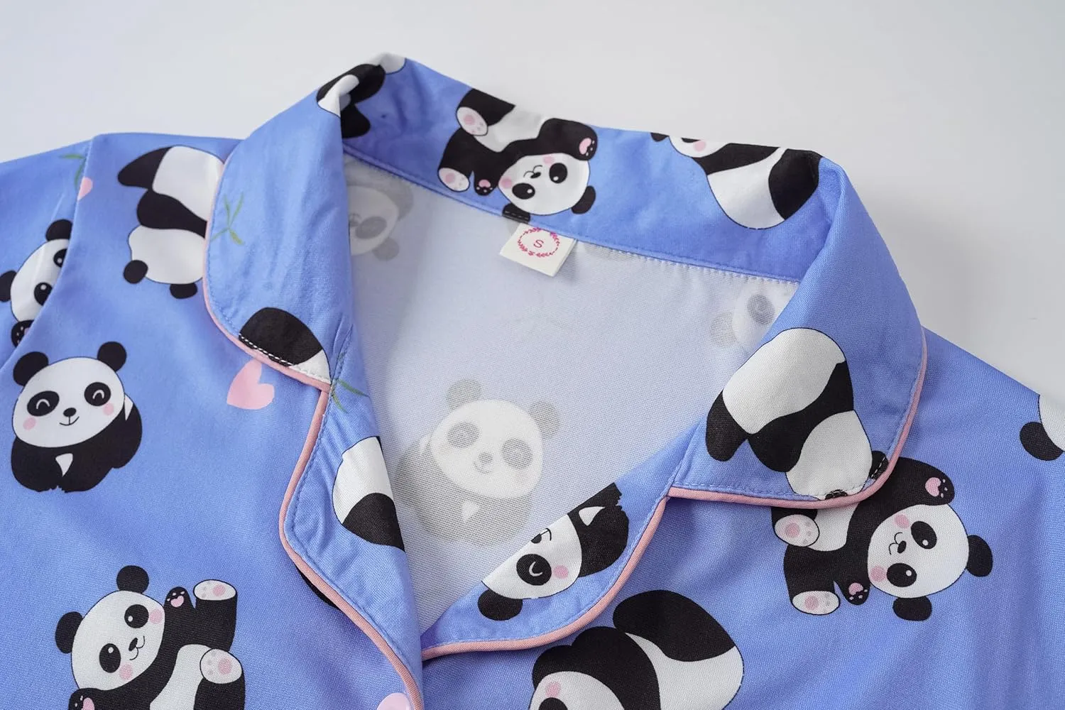 Girls Pajamas Short Sleeve Long Pants and Shorts 3 Piece Sleepwear Button Down Outfit with Pockets Loung Sets
