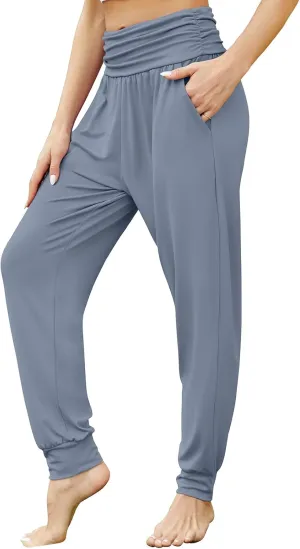 Gracyoga Women's Yoga Joggers Pants Casual Loose Workout Sweatpants Comfy Lounge Pants with Pockets