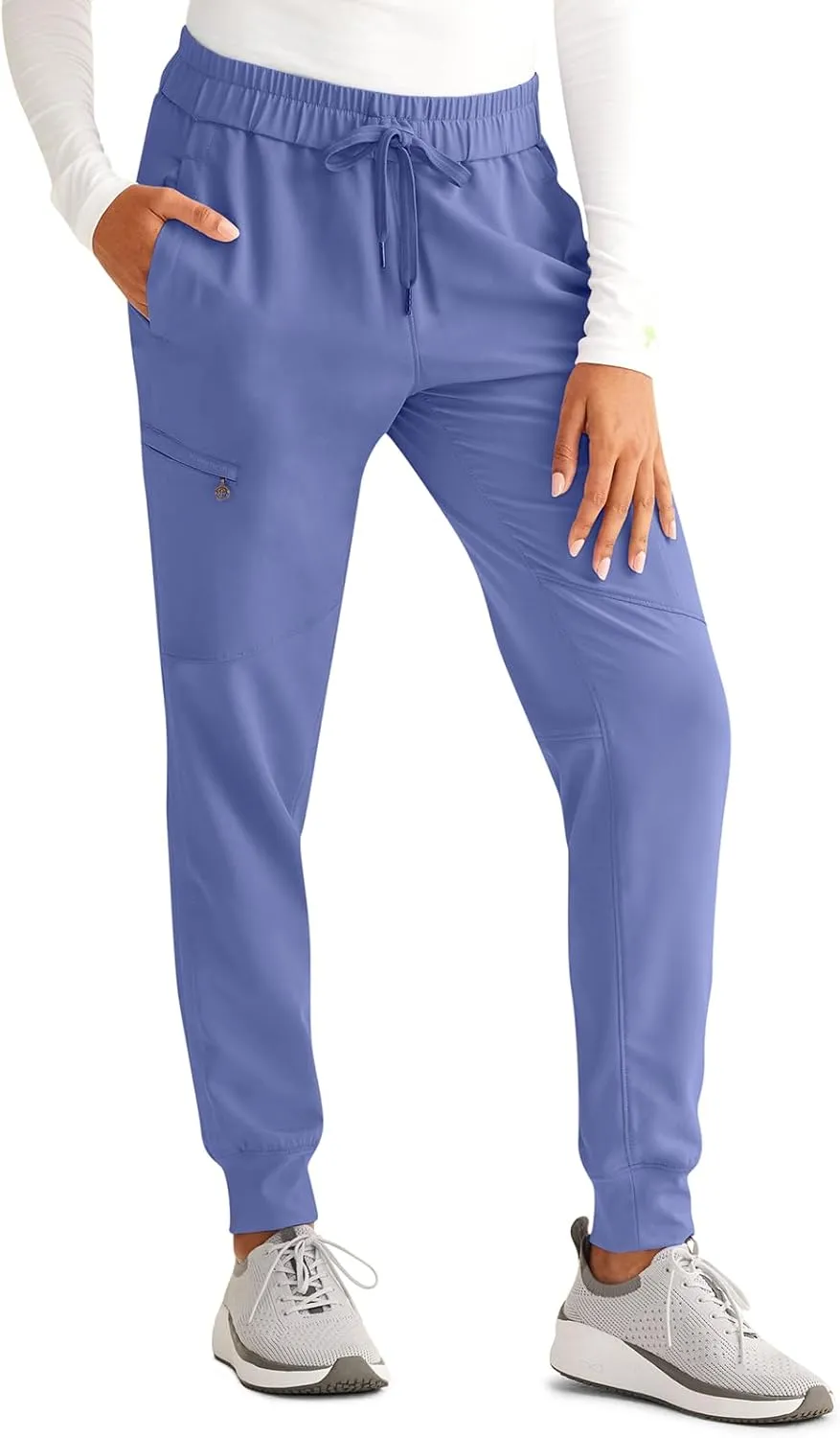 Healing Hands Women's Scrub Jogger Pant Naya with 6 Pockets, Moisture Wicking, 360° Stretch & Recycled Fibers - 9156
