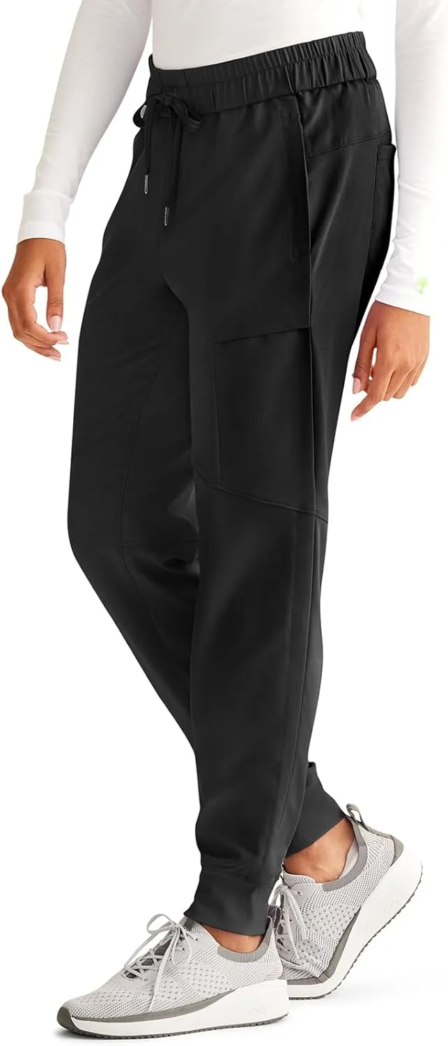 Healing Hands Women's Scrub Jogger Pant Naya with 6 Pockets, Moisture Wicking, 360° Stretch & Recycled Fibers - 9156