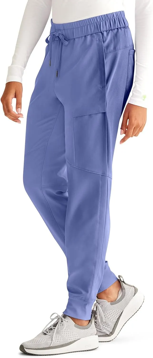 Healing Hands Women's Scrub Jogger Pant Naya with 6 Pockets, Moisture Wicking, 360° Stretch & Recycled Fibers - 9156