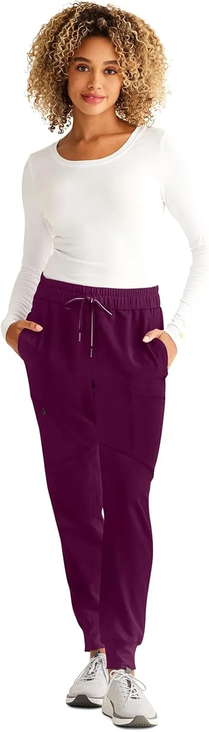 Healing Hands Women's Scrub Jogger Pant Naya with 6 Pockets, Moisture Wicking, 360° Stretch & Recycled Fibers - 9156
