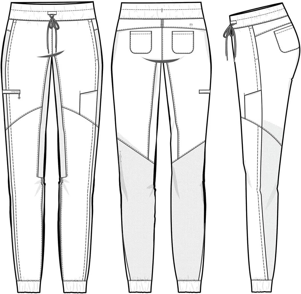 Healing Hands Women's Scrub Jogger Pant Naya with 6 Pockets, Moisture Wicking, 360° Stretch & Recycled Fibers - 9156