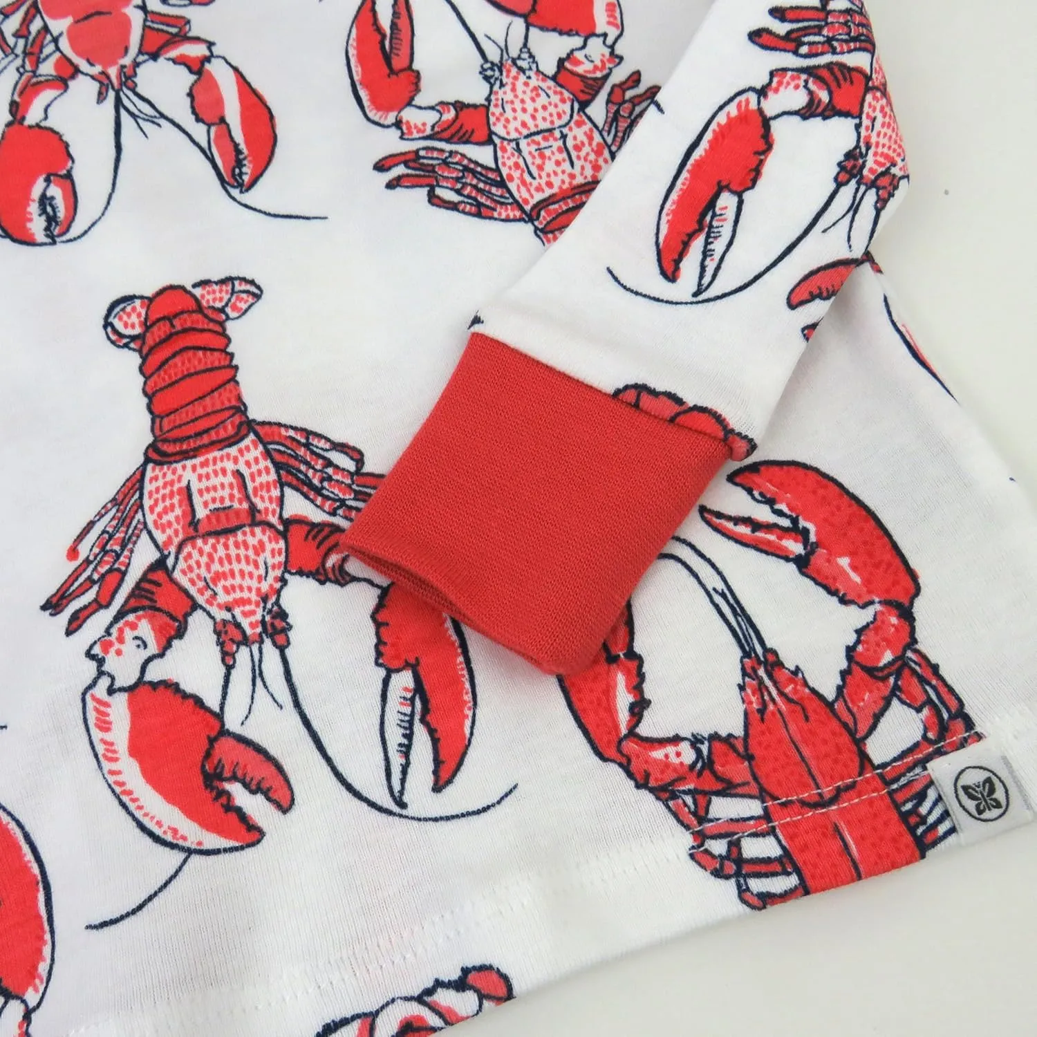 HonestBaby Celebration 2-Piece Pajamas Sleepwear Pjs 100% Organic Cotton for Baby, Toddler, Kids