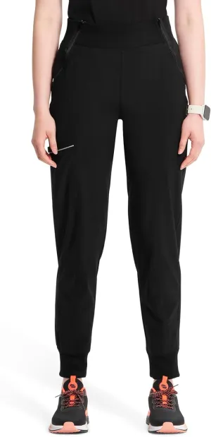 Infinity Women's Scrub Jogger Pants Mid Rise Bottoms with 5 Pockets, Moisture Wicking & 360° Stretch Fabric - CK110A
