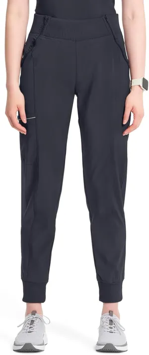 Infinity Women's Scrub Jogger Pants Mid Rise Bottoms with 5 Pockets, Moisture Wicking & 360° Stretch Fabric - CK110A