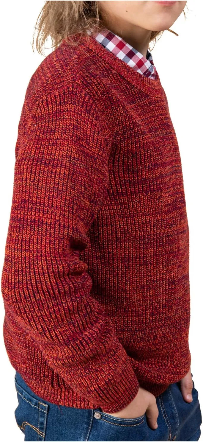 Kid Nation Boys Sweater Soft Cotton Kids Sweater for Boy 3-14 Years