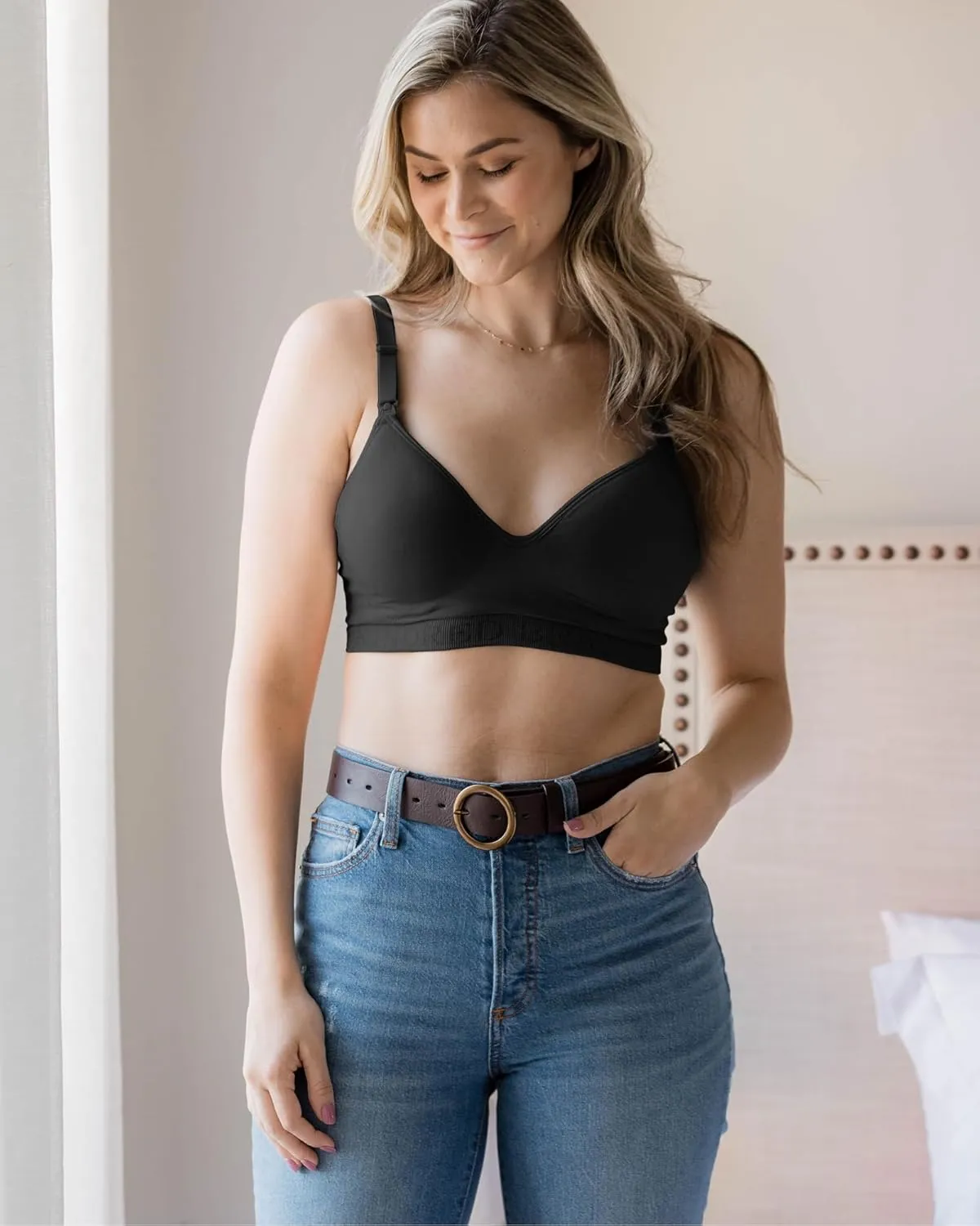 Kindred Bravely Sublime Contour Hands Free Pumping & Maternity Bra for Nursing and Breastfeeding