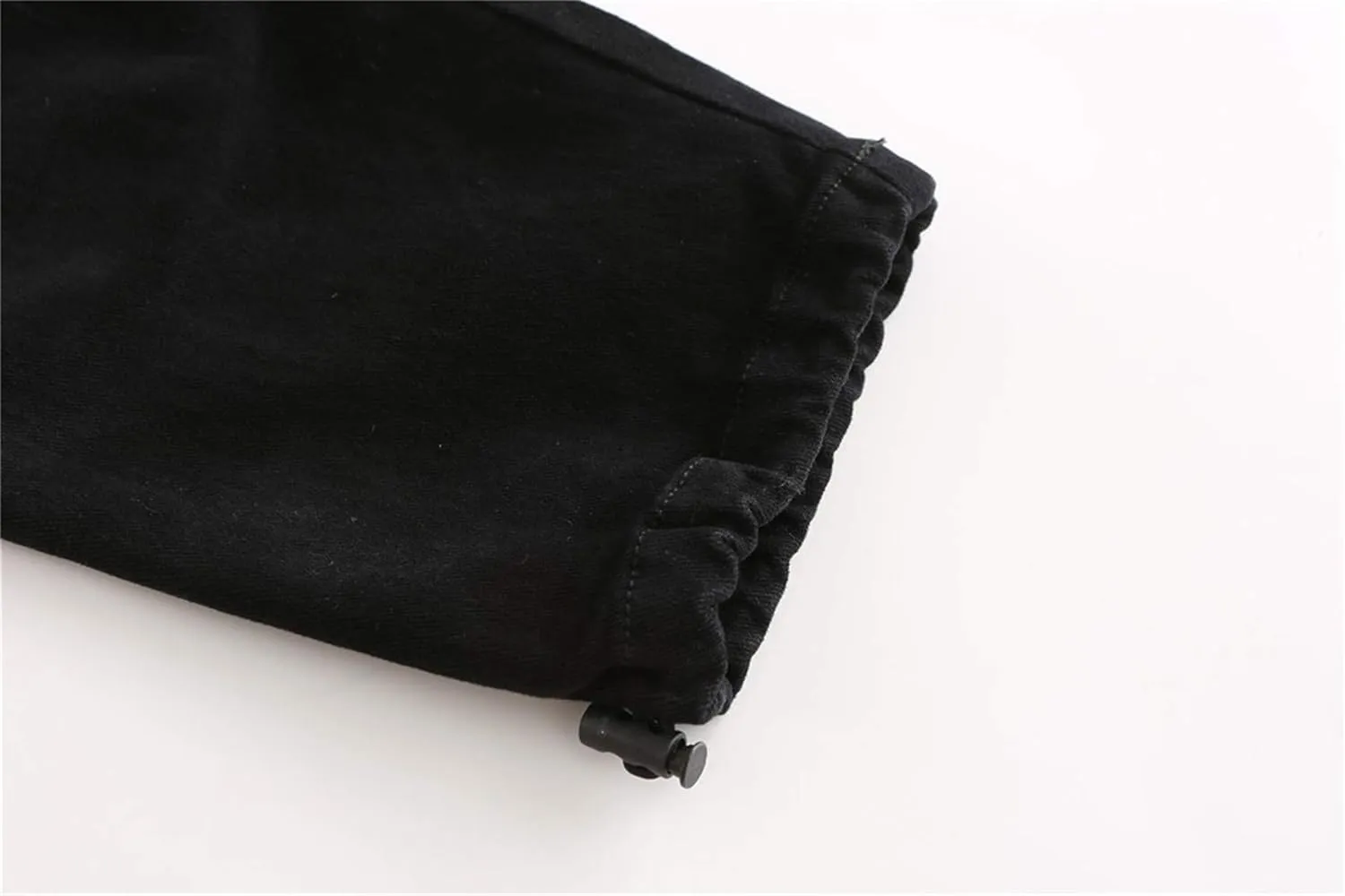 Little Kids Boys Elastic Waist Pocket Chino Casual Active Cargo Pants Joggers