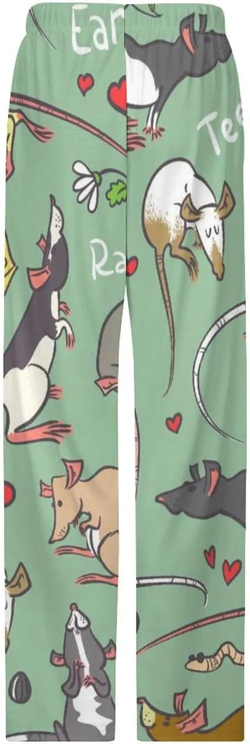 Men Pajama Pants Trouser Lounge Pants Sleepwear with Pockets (S-5XL)